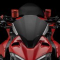Rizoma Carbon Fiber and Billet Windscreen Kit For The Ducati Streetfighter V2